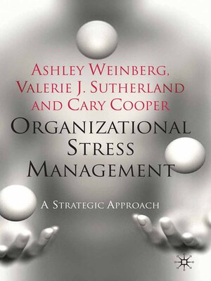 cover image of Organizational Stress Management